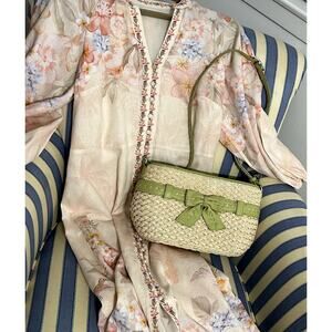 Ellery Woven Straw Handbag by Brighton